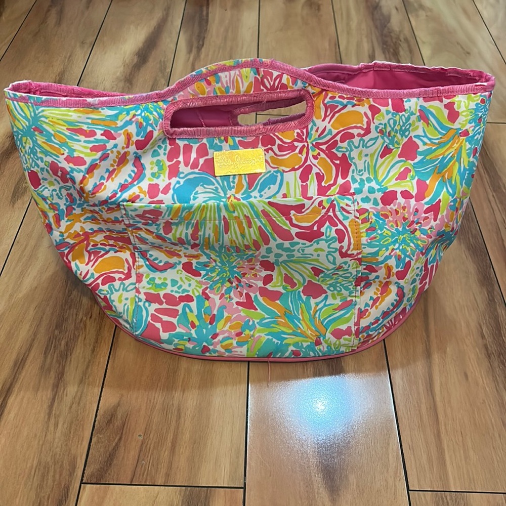 LILLY PULITZER - insulated cooler (lovers coral)